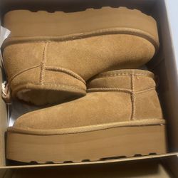 Women’s Platform Boots Hippy Chesnut 