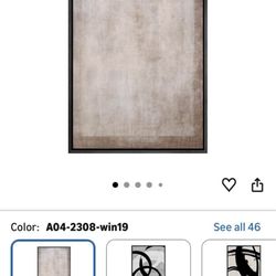 Framed Canvas Wall Art 