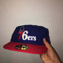76ers Hat **size 7