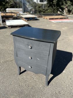 Night Stand with 3 Drawers