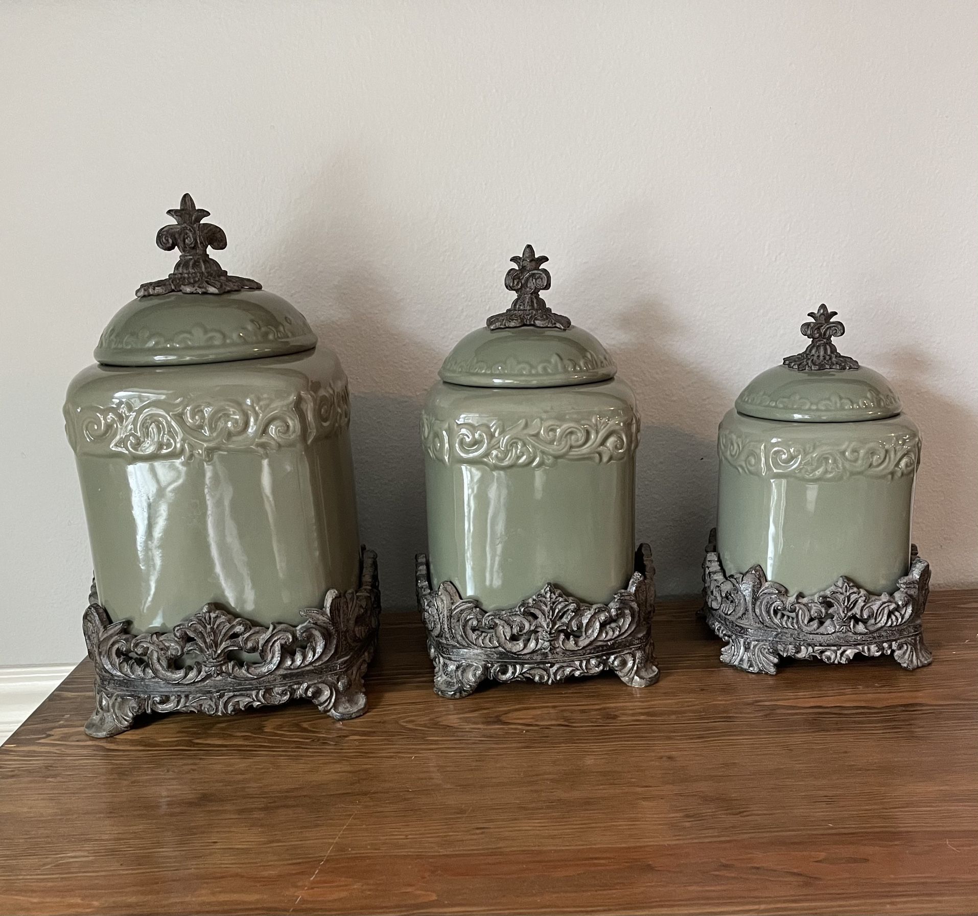Pioneer Woman Stackable Canister Set for Sale in Bethel Park, PA - OfferUp