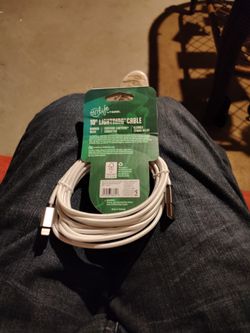 I have 10 ft and 6 ft lightning cables for iPods