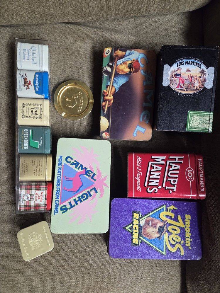 Vintage Tobacco Tin LOT