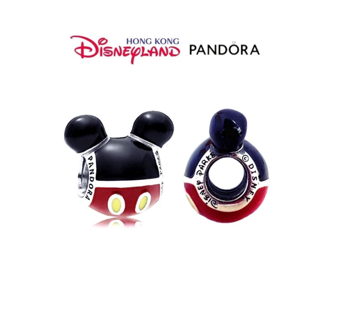 PANDORA Disney Park Playful Mickey Charm w/box