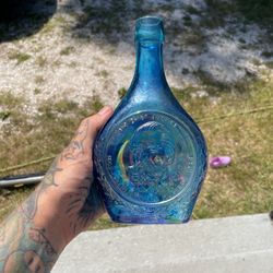 Wheaton Glass Mr. Chief Justice Vase 1862