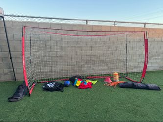 Soccer goals and equipment