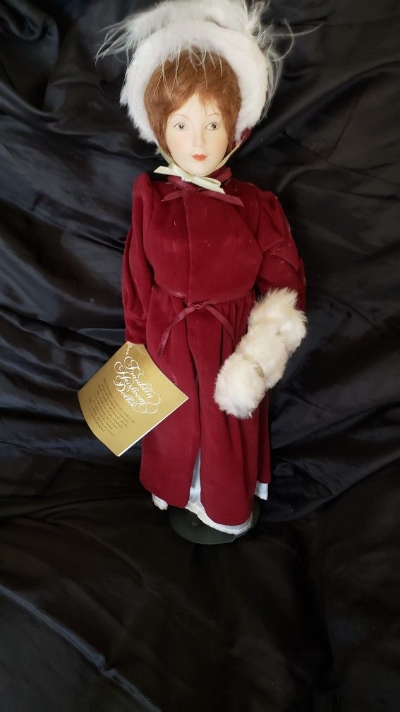 Franklin Heirloom Doll The Belle Of Charleston w/tags. Excellent Condition!