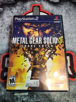 Metal Gear Solid 3 Snake Eater PS2
