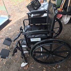 Wheelchair Walkers  Cushion Lightweight Folding Narrow To Wide $40 Plus $15 Optional Footrests 