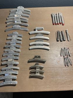 Vintage Goody Mervin Metal Wave Clips Curlers Hair Salon Tool Lot