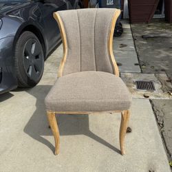 Wooden Antique Desk Chair