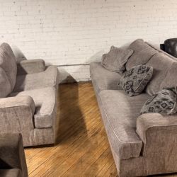 Delivery Available Ashley furniture sofa/ couch and loveseat set