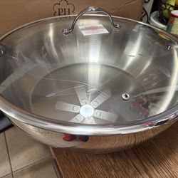 Cacerola de 15 qt acero inoxidable 👉 princess house todo nuevo y con caja 📦