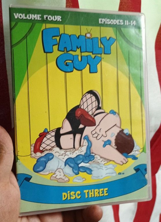 Family Guy Vol 4 Disc 3 Episodes 11-14 Dvd