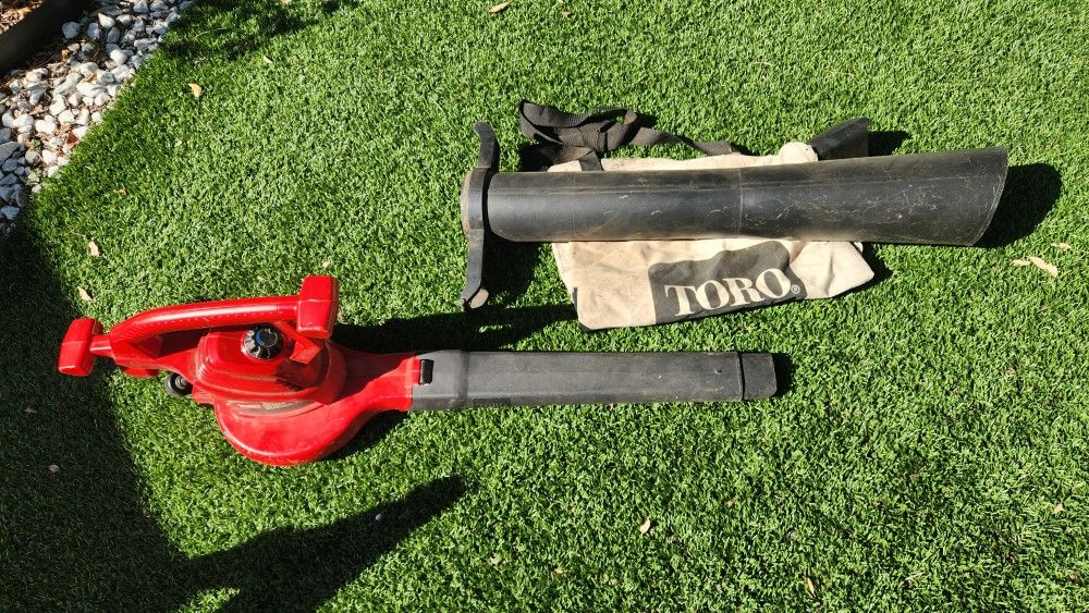 Toro Corded Leaf Blower Amd Vac