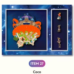 D23 Sunday World Of Coco Pin LE400