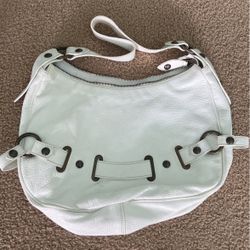 White Harold’s Italian Leather Purse