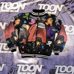 AMONG US BOMBER KIDS JACKETS