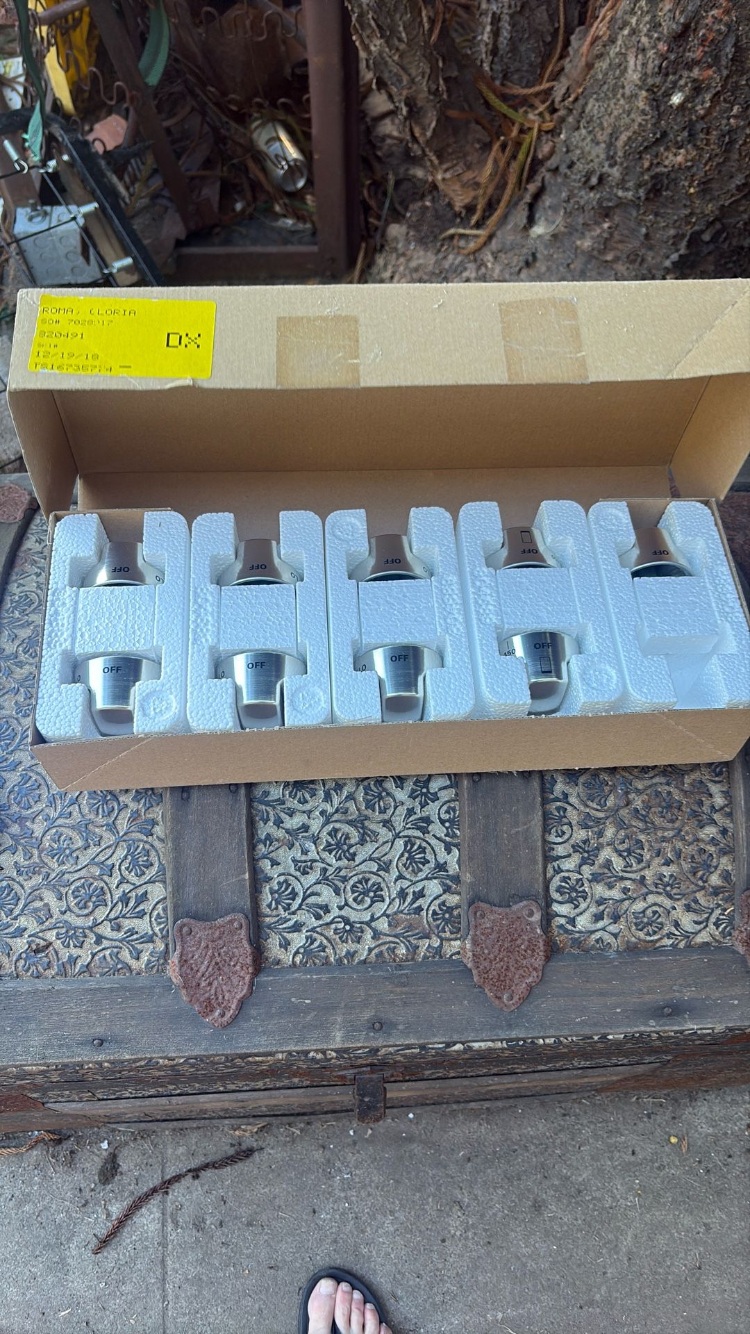 Stainless Steel Knob Kit Set Of 9