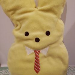 Peeps Bunny Rabbit Plush Yellow Easter Stuffed Toy 11" Small A2