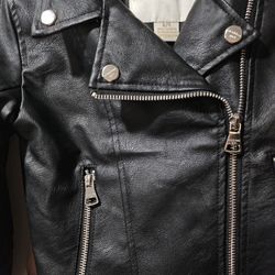 Madden Girl Faux Leather Kids Jacket Size 4/5 New