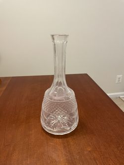 Vintage Rogaska Cyristal Decanter / Vase Yugoslavia