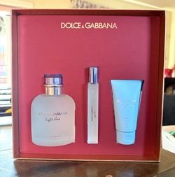 Dolce & Gabbana Light Blue 3 Pcs Gift Set 4.2 Oz