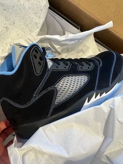 Nike Air Jordan 5 UNC Black Carolina sz 11
