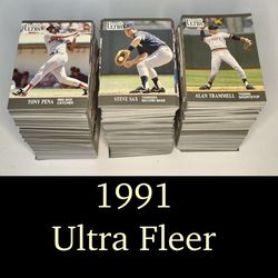 1991 Ultra Fleer Baseball Cards