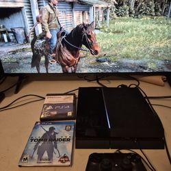 Sony PS4 500gb with 2 Games
