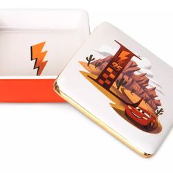 Disneyland Cars Lightning McQueen ABC L Trinket Box WDW Jewelry Box BRAND NEW