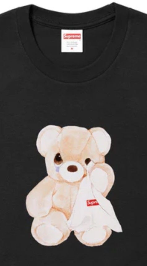 Supreme Bear Tee Size XXL Color Black 