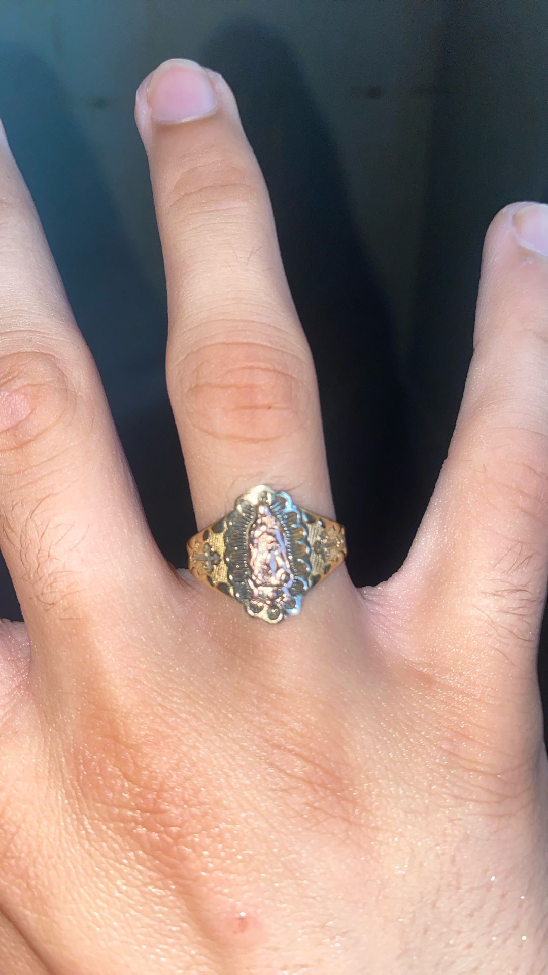Size 7 10k 14k Rose Gold Mary Ring Need Gone!!!