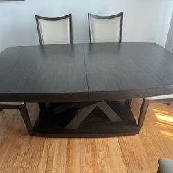 Dining Table And Buffet Server 