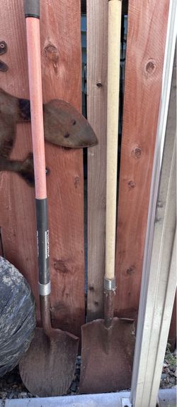 Two shovels