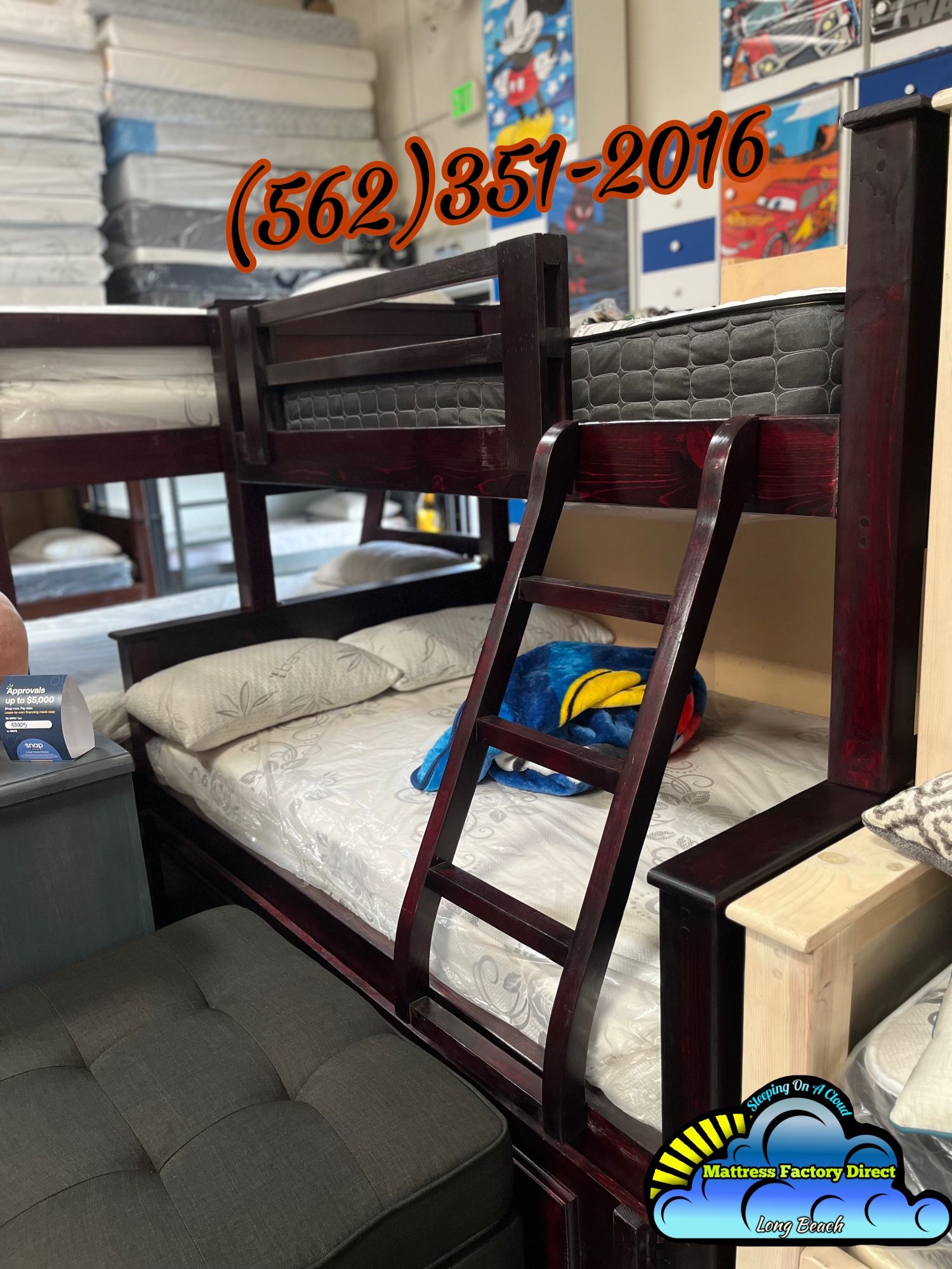 Pinewood Heavy Duty Bunk Beds 🚚