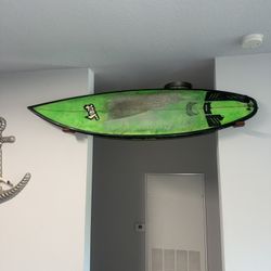 Surfboard Lost Mayhem 5’8” w/ “Hawaiian Gunrack” Mount