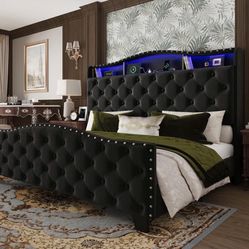 Kind Size Bed Plus Mattress