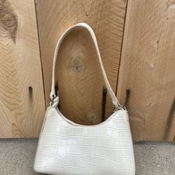 White Handbag