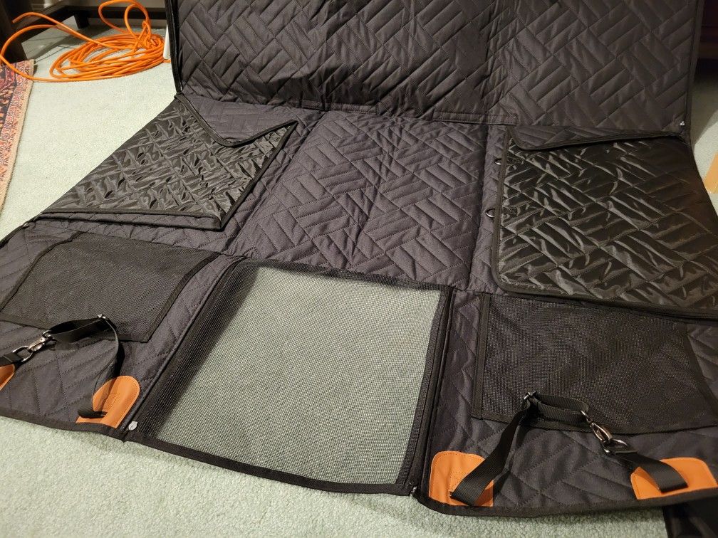 YJGF Back Seat Extender ,Dog Car Seat Cover, Camping Air Mattress