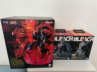 Bleach & Naruto Figures (Ichigo Renji Itachi)