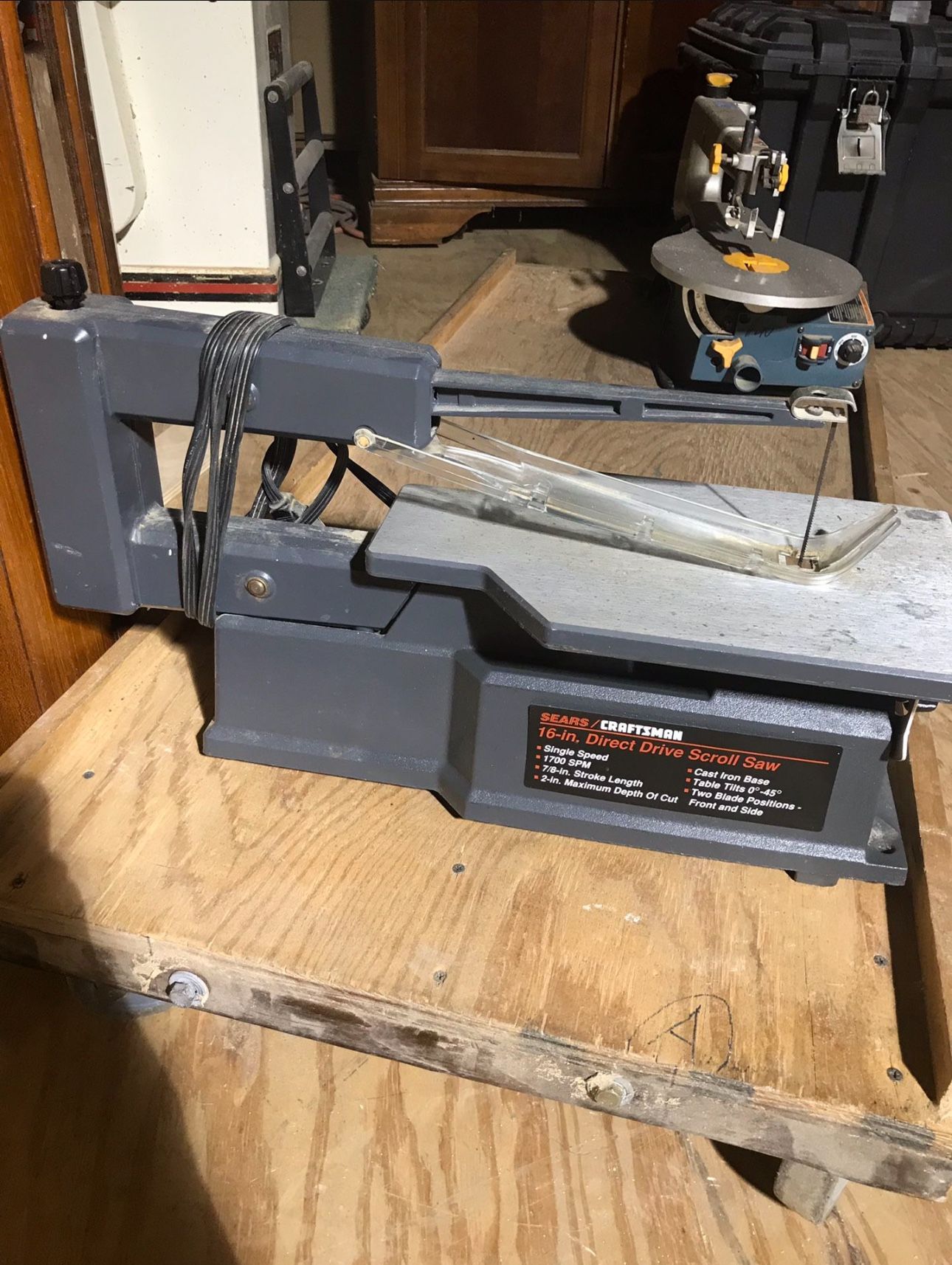 Craftsman Scroll Saw