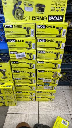 Ryobi drill with battery and charger