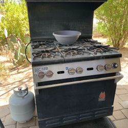 Wolf Stove converted To propane 