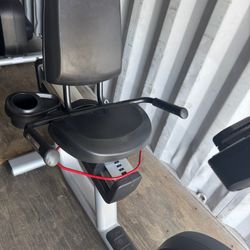 Life Fitness Integrity Recumbent Bike commercial good condition they retail used for $2500 and up asking 950 located in phelan call me if have more qu