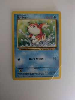 Goldeen 1995 53 pokemon card