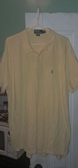 Polo by Ralph Lauren Yellow Polo Shirt XXL, Perfect Condition