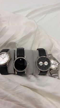 Watches for sale #movado #bulova #tedbaker