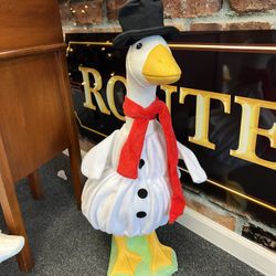 28 Inch Concrete Porch Goose 