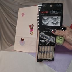  Nail & Makeup Glam Bag — Ardell Lashes + Nude Nails = Done.